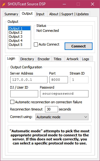 frustrerende Milliard Mose The Complete Login Guide to SHOUTcast and Icecast – GeckoHost Help Centre